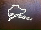 NEVERBEEN- tarra valkoinen